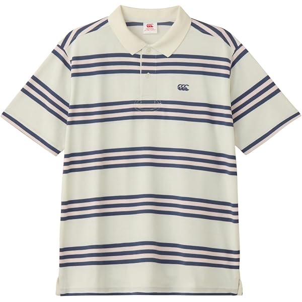 canterbury JAPAN MEDIA POLO ネイビー 5L Canterbury JAPAN MEDIA POLO Men's Polo Shirt, 20_blue-gray, Small